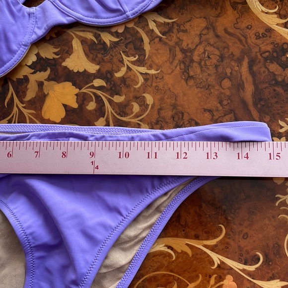 LA PERLA ‘Anna by la perla’ purple bikini sz44/8 but better for sz4 - Picture 5 of 6
